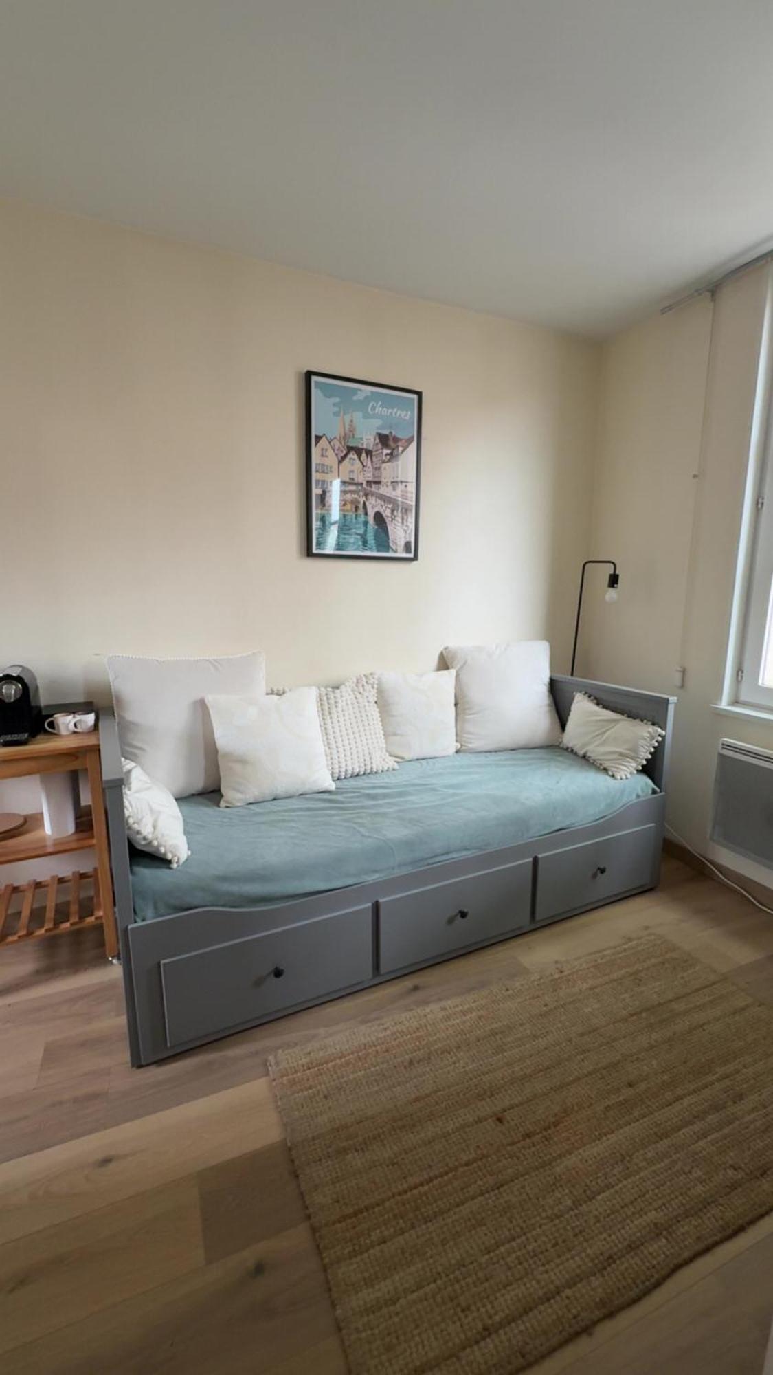 שארטר Appartement Bords De L'Eure Charmant Studio מראה חיצוני תמונה